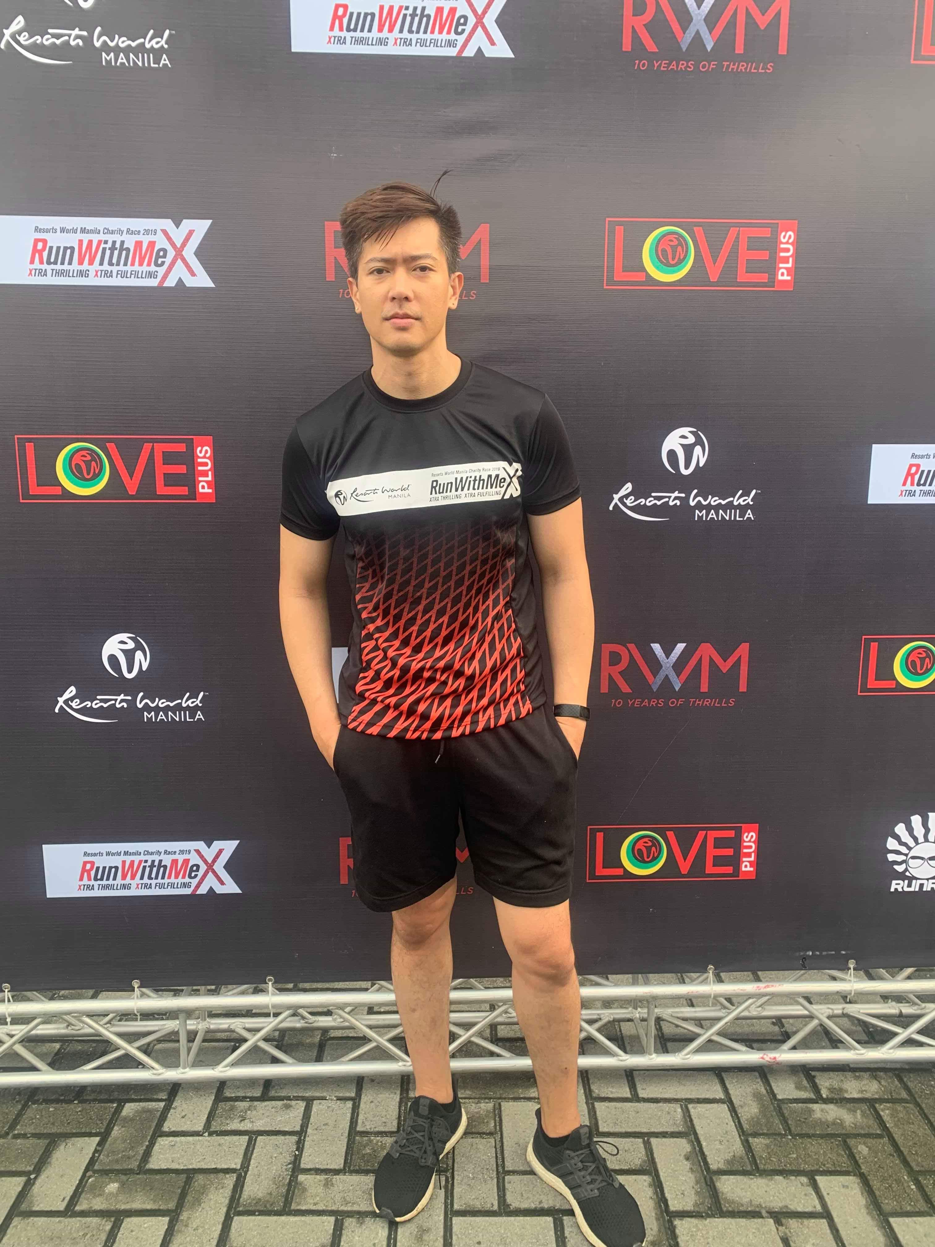 Ronnie Liang runs for leukemia patients