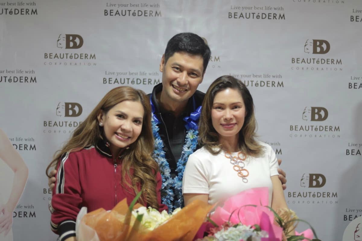 Rhea Tan builds good relationship with Beautéderm endorsers