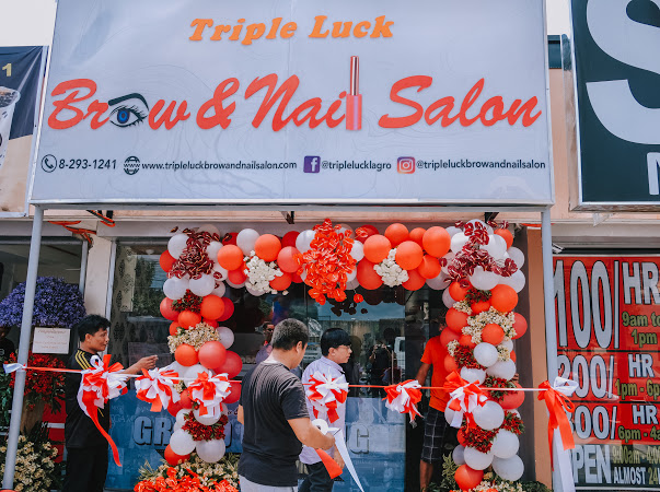 Triple Luck Brow & Nail Salon opens newest branch at Quirino Highway, QC