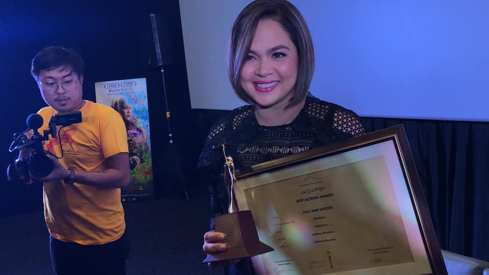 Judy Ann can’t believe she won a Cairo award