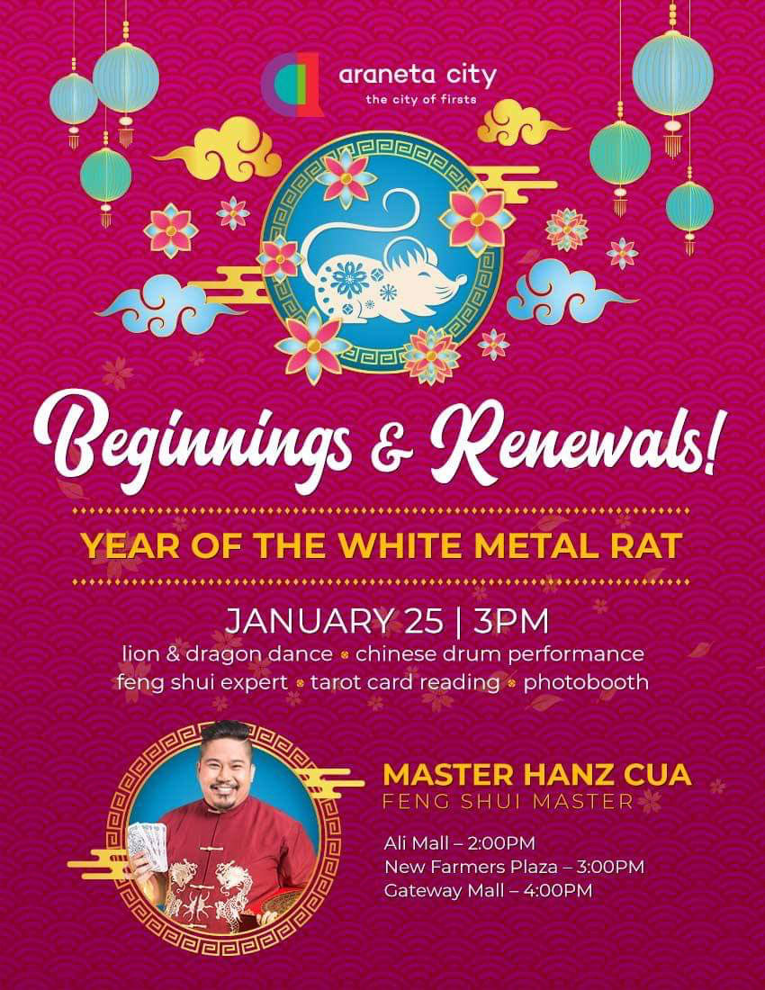 Araneta City joins Chinese New Year celebration