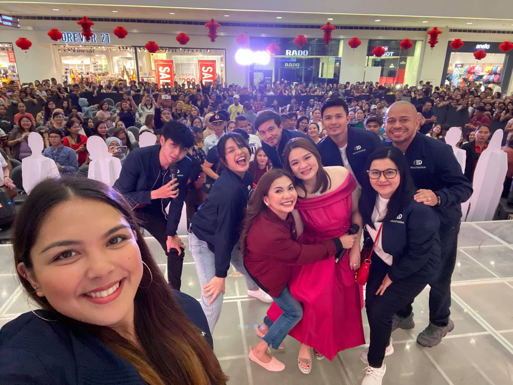 Rhea Tan celebrates the successful opening of Beautederm in CDO