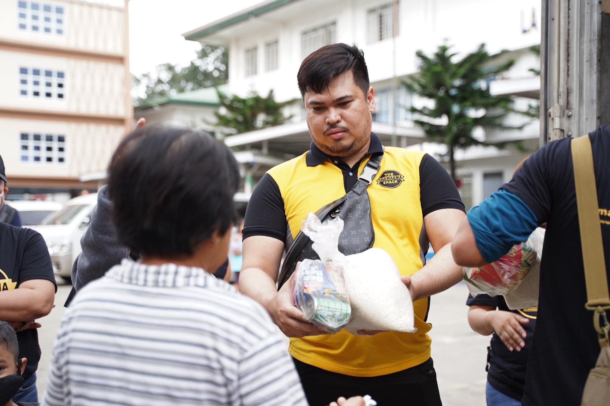 Shawarma Shack extends support for Taal survivors