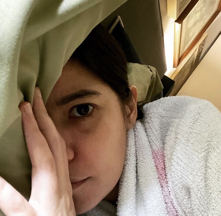 Assunta admits pregnancy is “horrible”