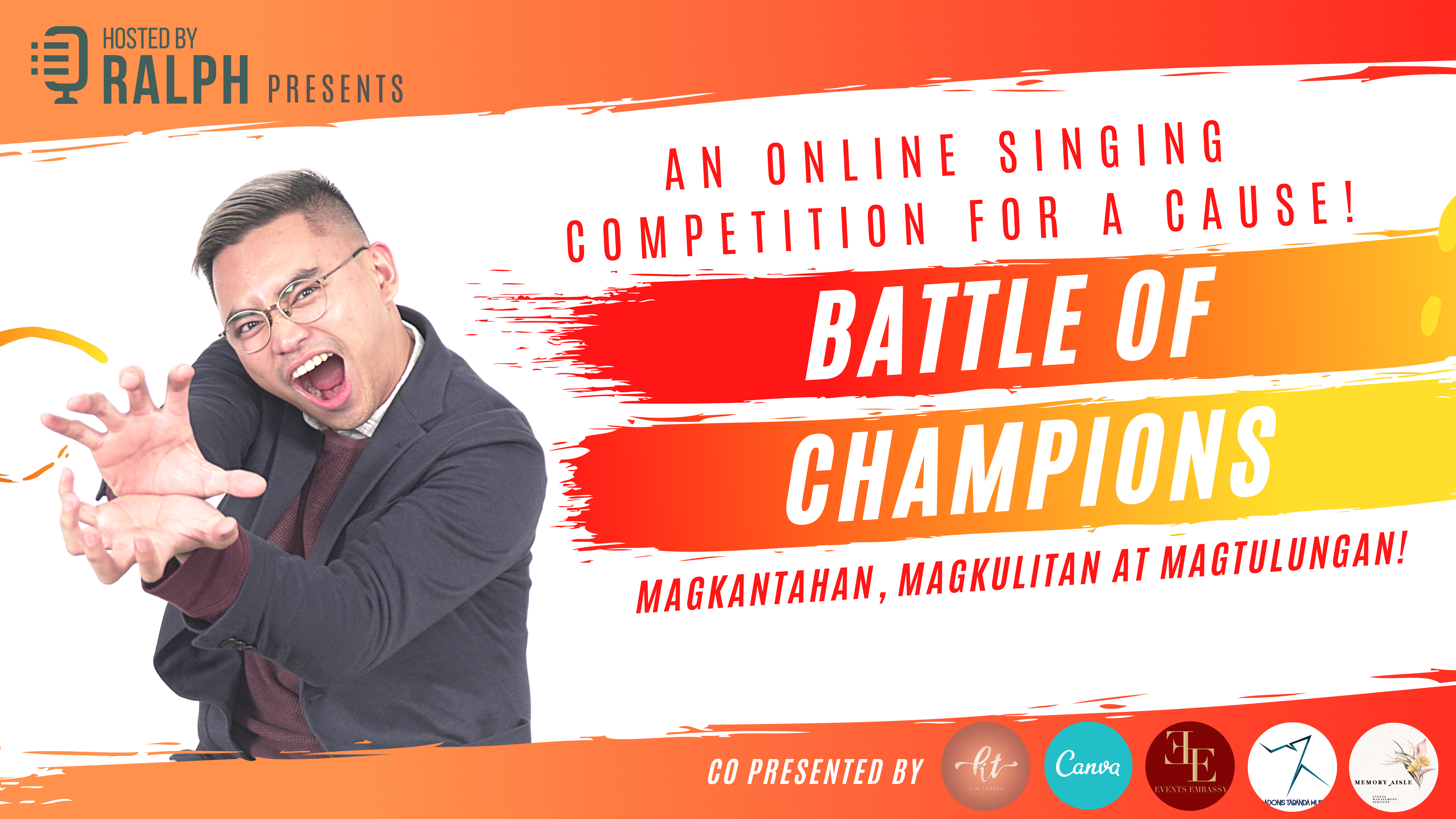 Events host and producer Ralph Kim Paguio promotes positivity, good music via ‘Battle Of Champions’