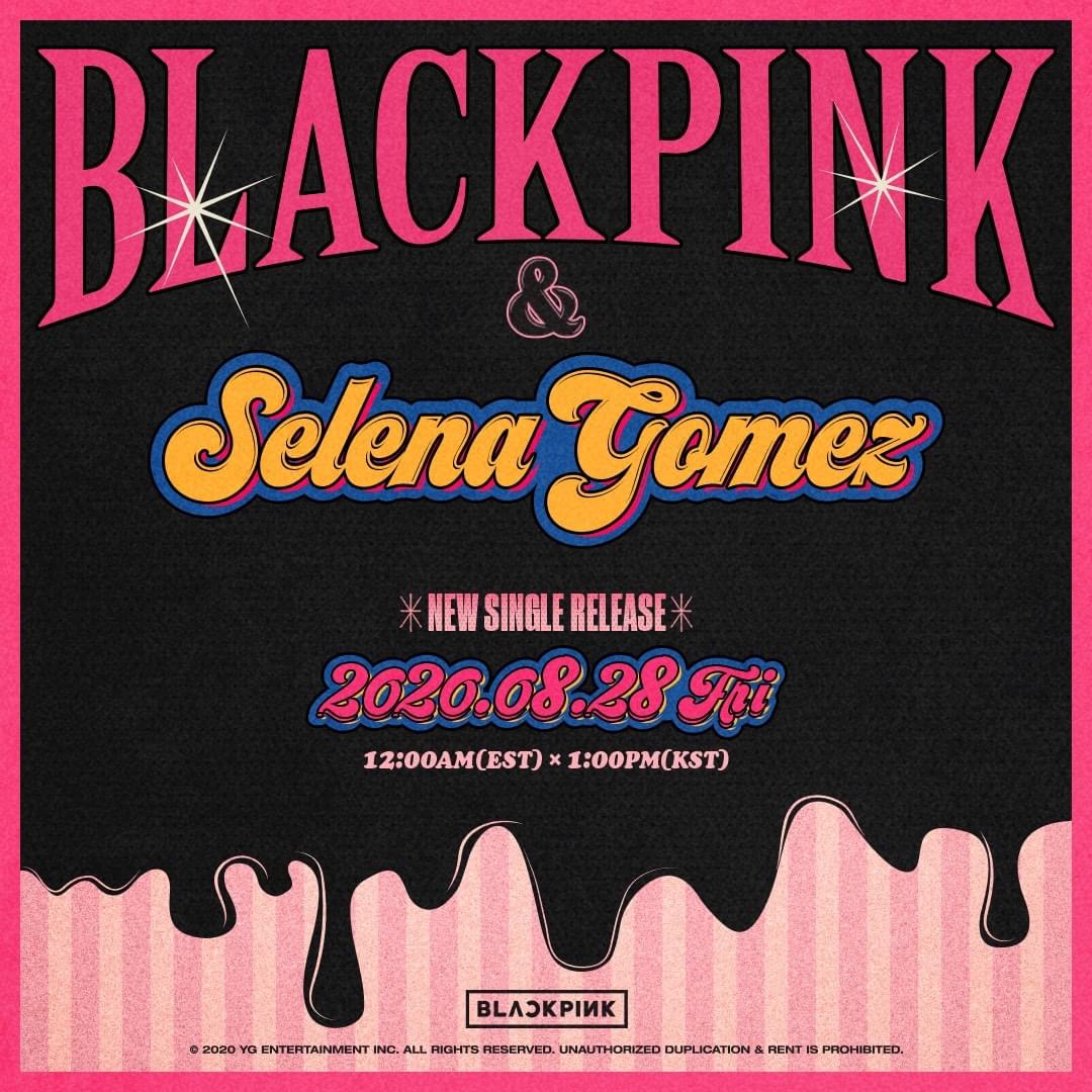 Selena’s collab with BlackPink is all about bright colors, 70’s-inspired looks