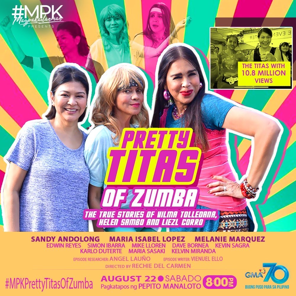 ‘MPK’ features 3 colorful, fun women portrayed by Melanie, Maria Isabel, Sandy