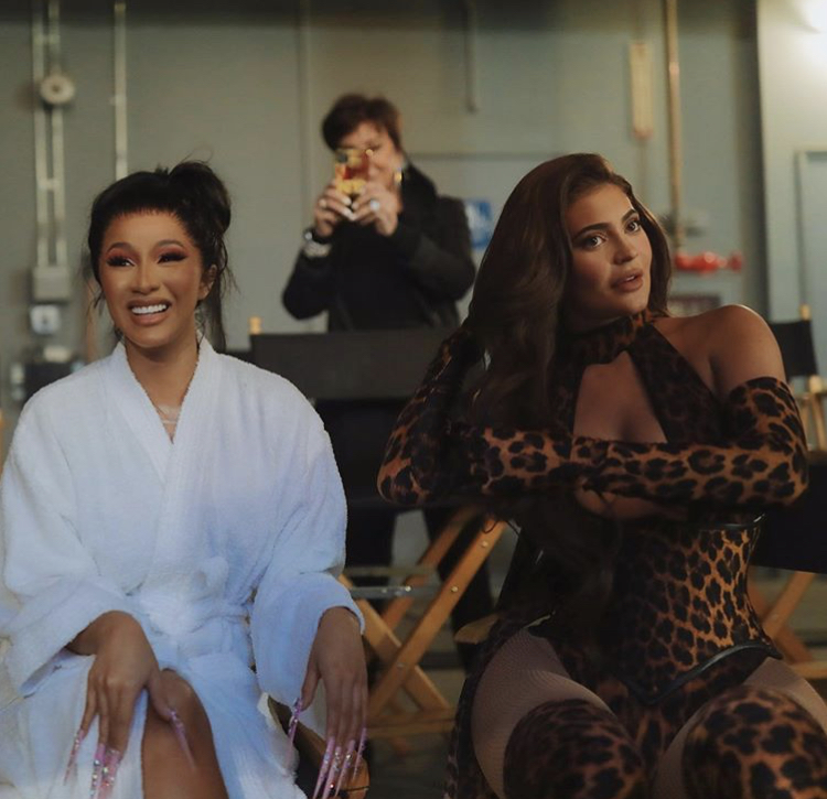 Cardi B defends Kylie Jenner’s appearance in ‘WAP’ vid