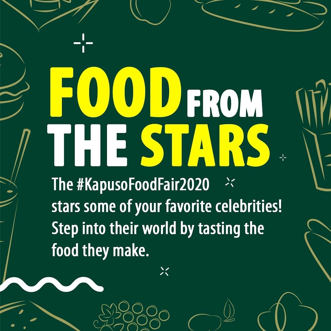 Food lovers can now try food from the Kapuso stars
