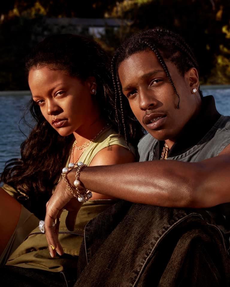 Rihanna, A$AP Rocky keep things low key