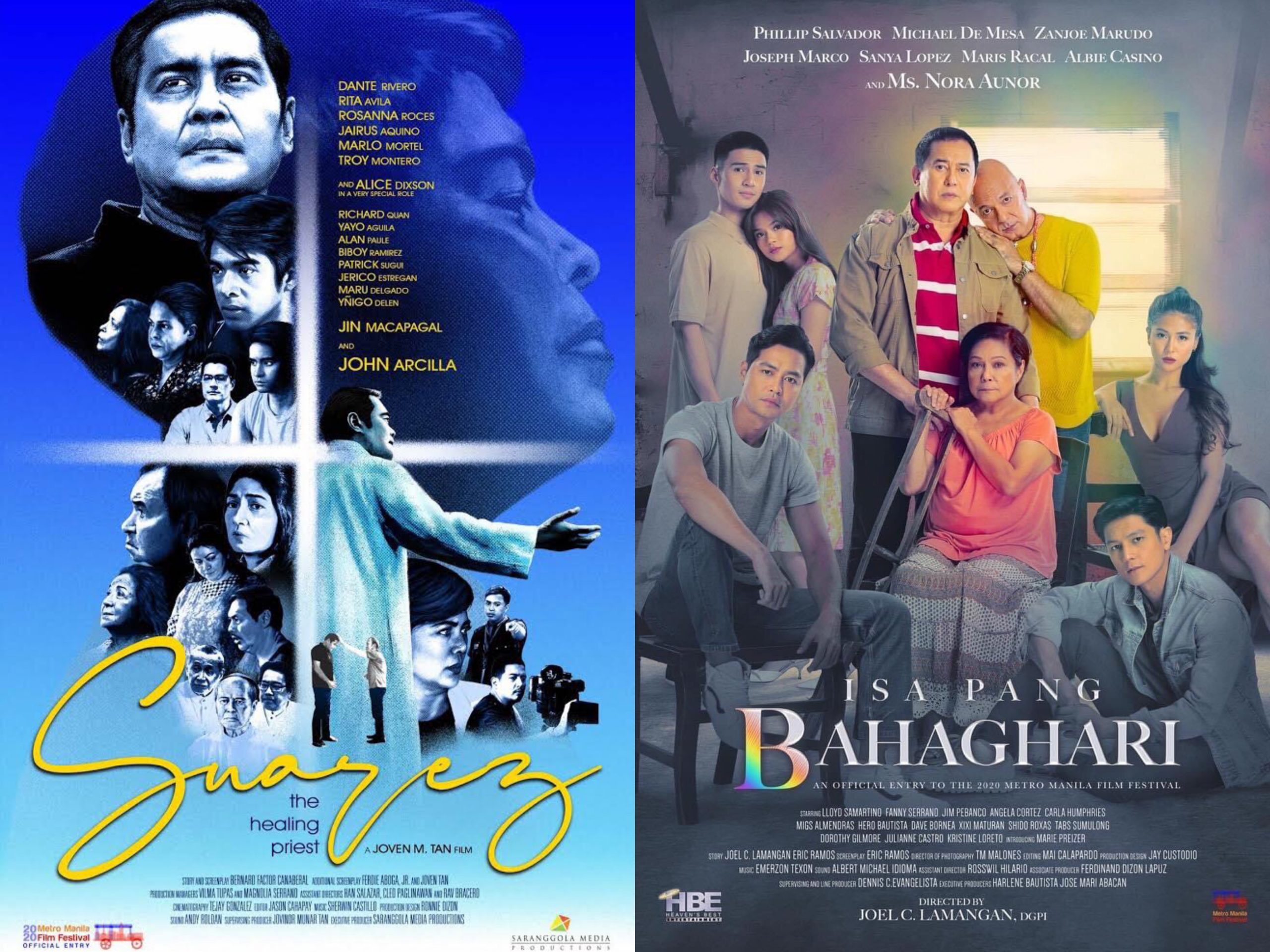 Pinoy viewers are watching two entries the 2020 MMFF didn’t nominate for best picture