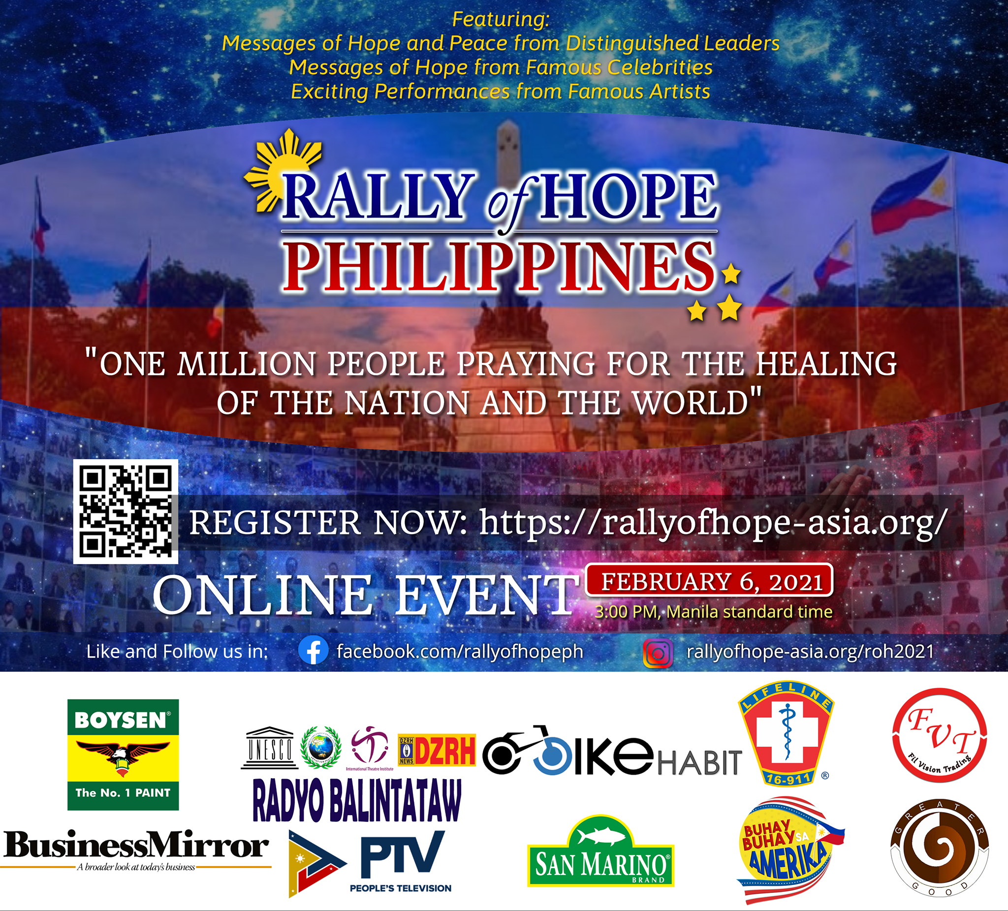 Universal Peace Federation launches virtual rally of hope