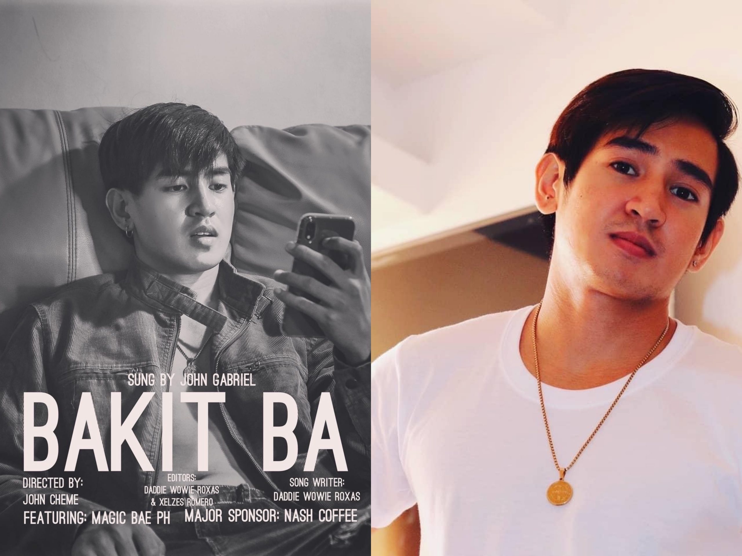 Newbie singer John Gabriel tells the story of his new single ‘Bakit Ba?’