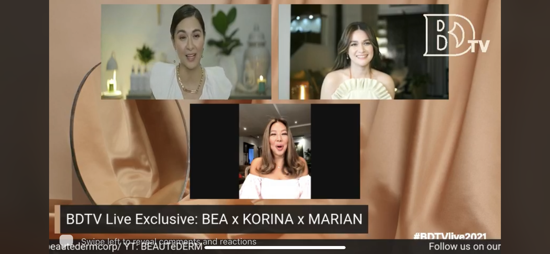 Marian, Korina, Bea give high praise to Beautéderm CEO, Rhea Tan