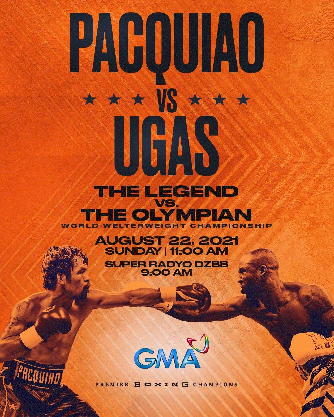 Boxing showdown happening this Sunday