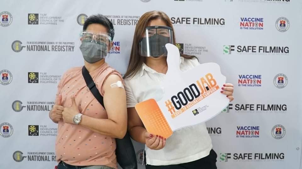 FDCP, City of Manila offer vaccines to film, audiovisual workers