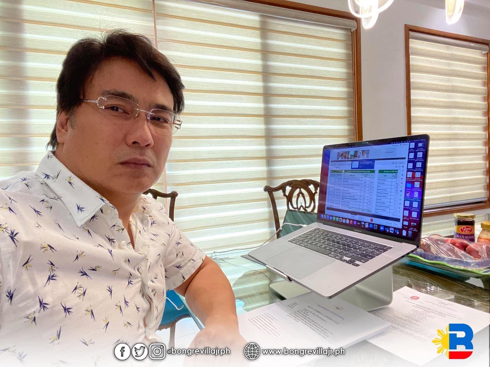 Bong Revilla gives back