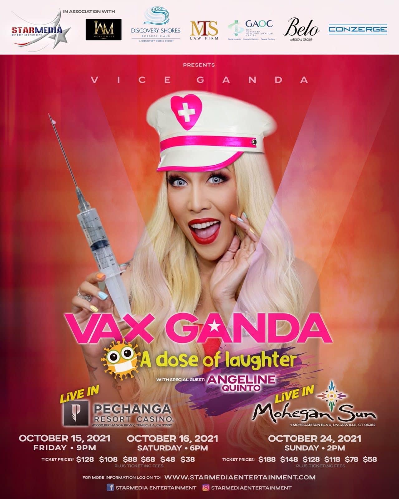 Pinoy fans in US excited for Vice Ganda’s ‘A Dose Of Laughter’ tour