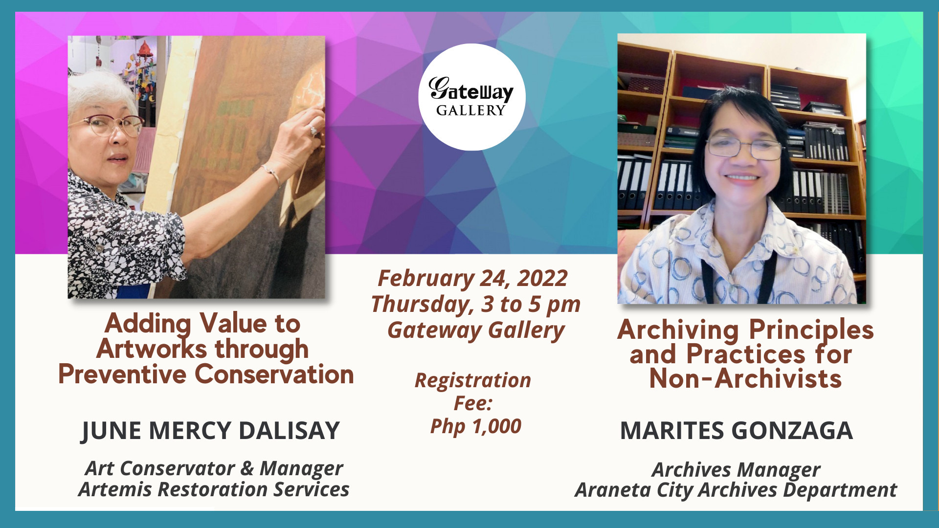 Gateway Gallery celebrates National Arts Month