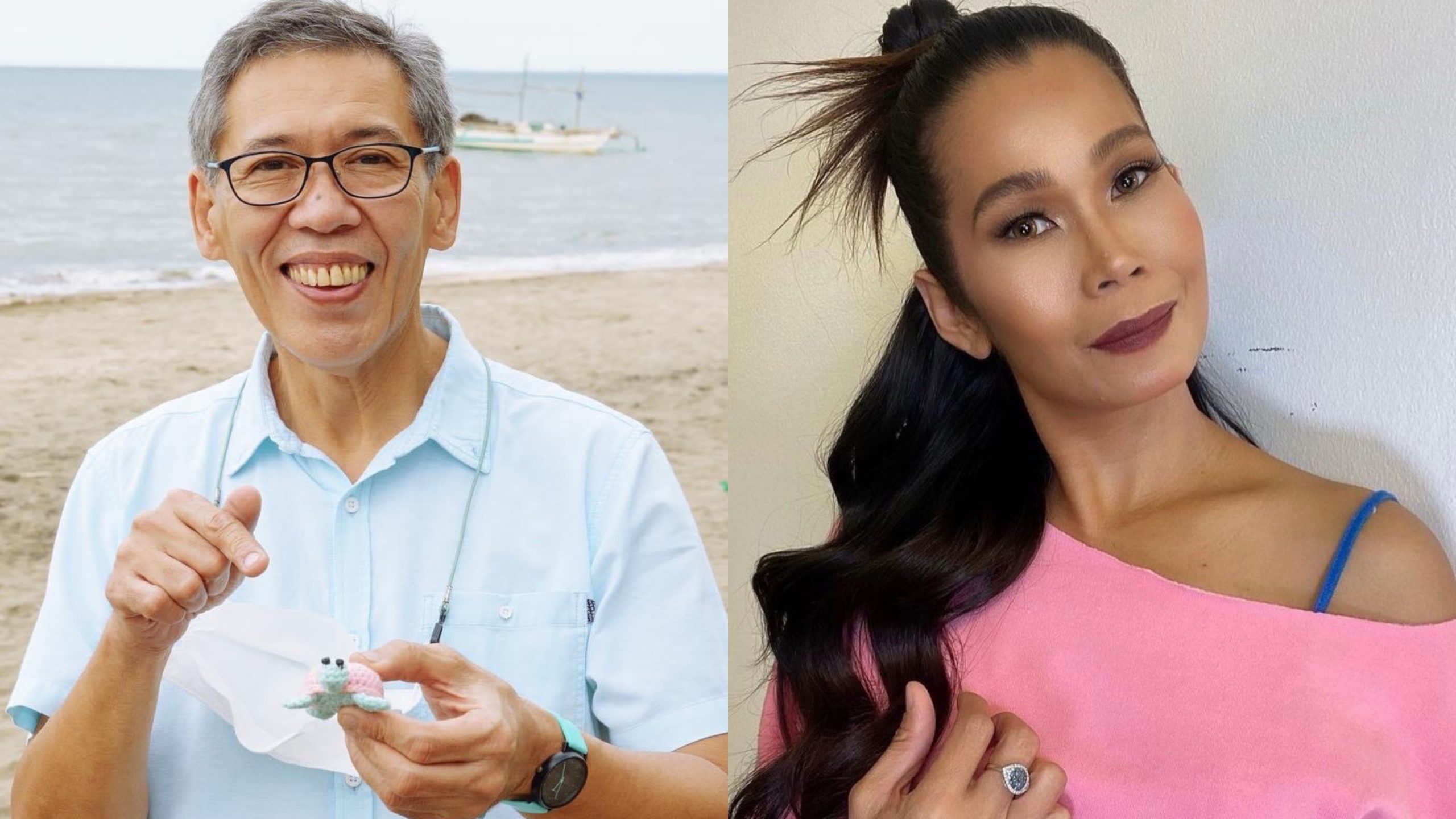 Human rights lawyer Chel Diokno gets support from Pokwang