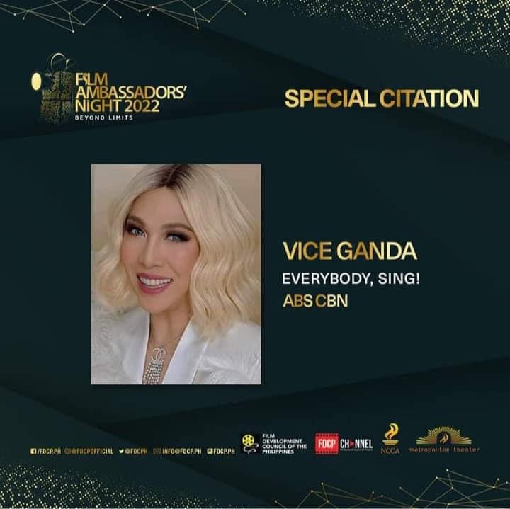 FDCP honors Vice Ganda