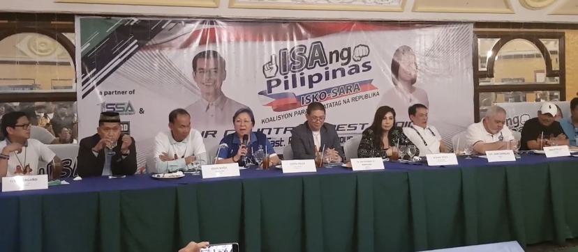 Isko-Sara tandem kailangan says Isang Pilipinas member Edith Fider