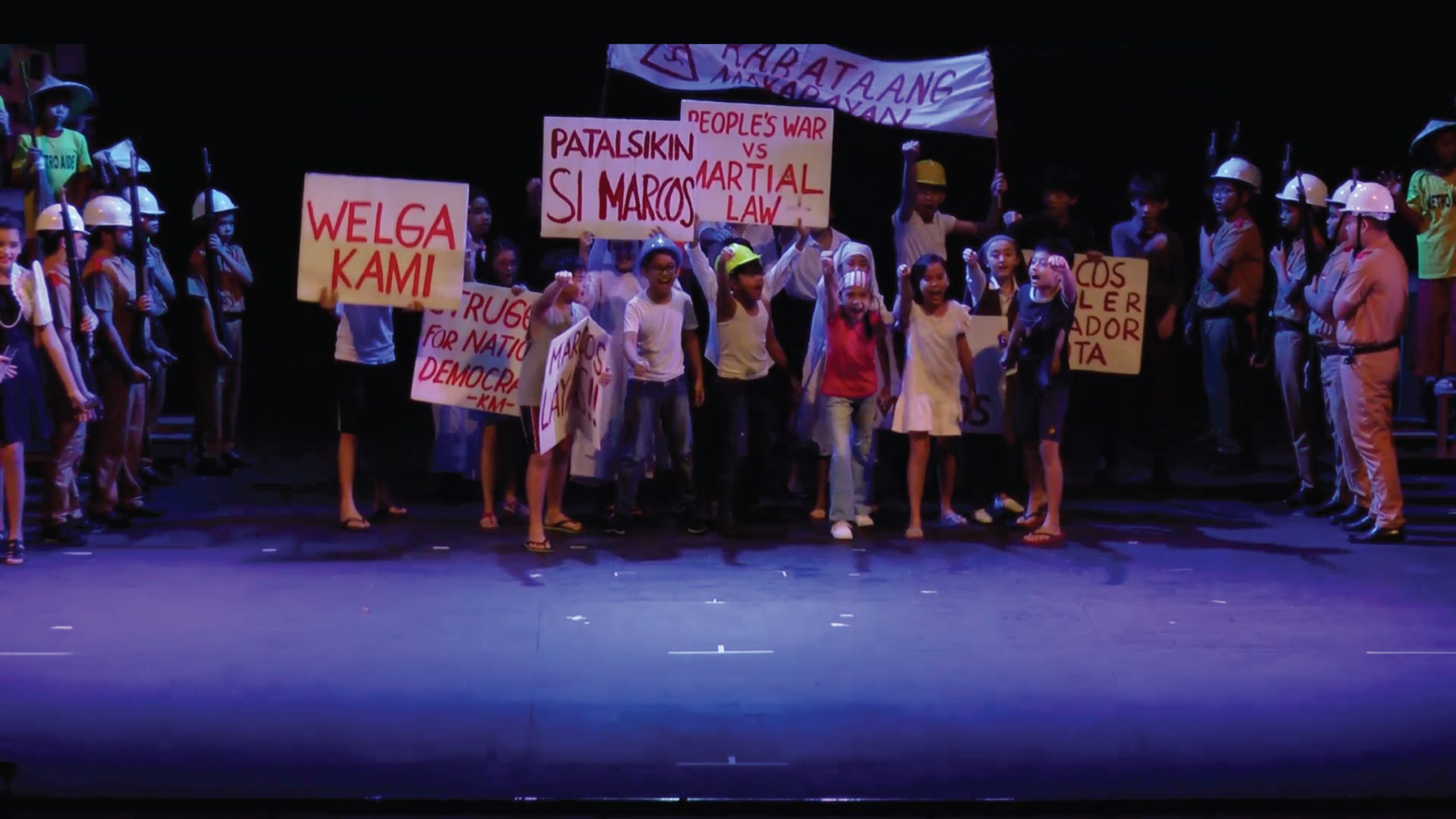 Author explains Martial Law via musical