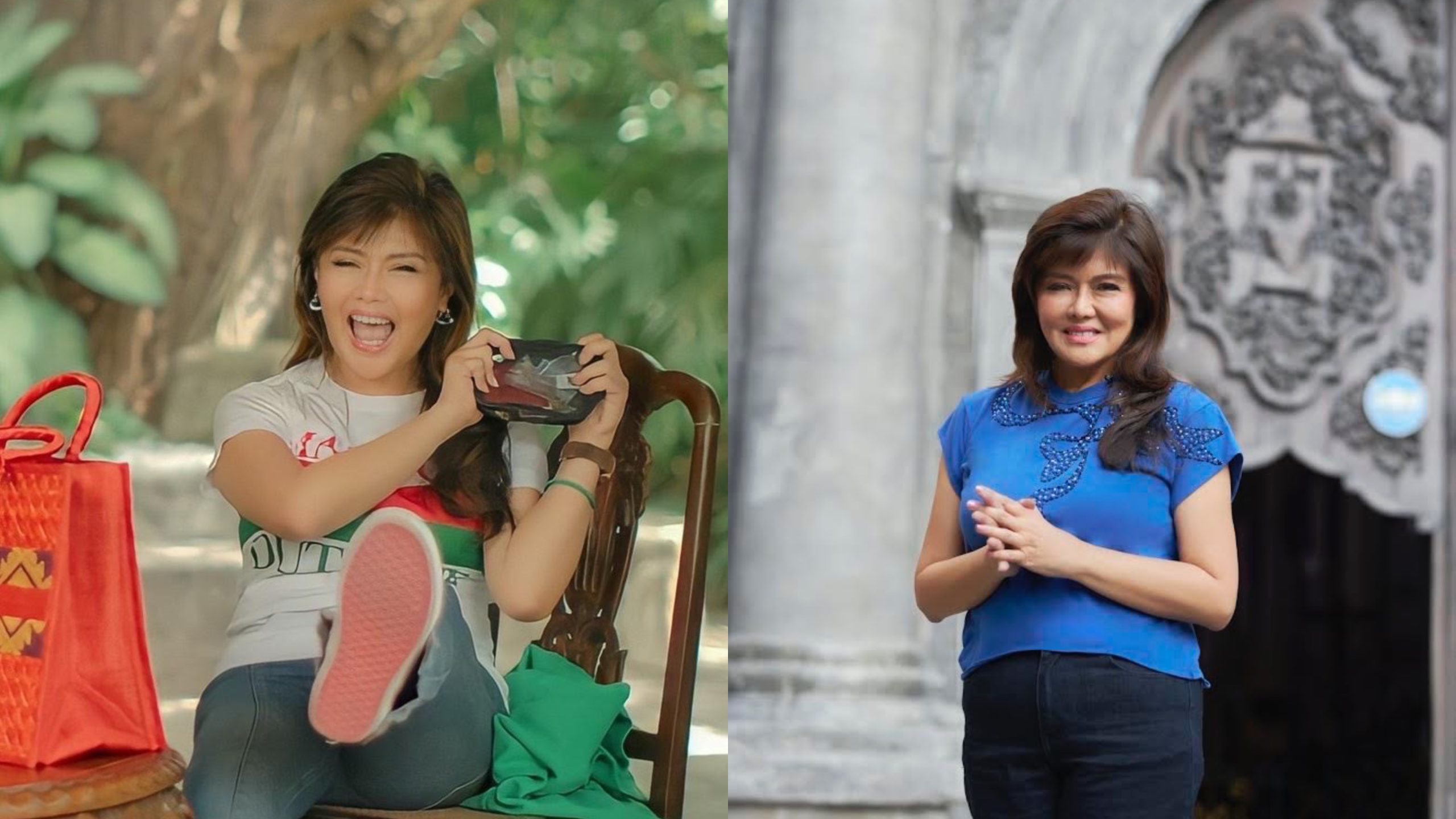 Imee Marcos reveals the hidden secret of her plus-sized bag plus her list of churches for Holy Week 2022