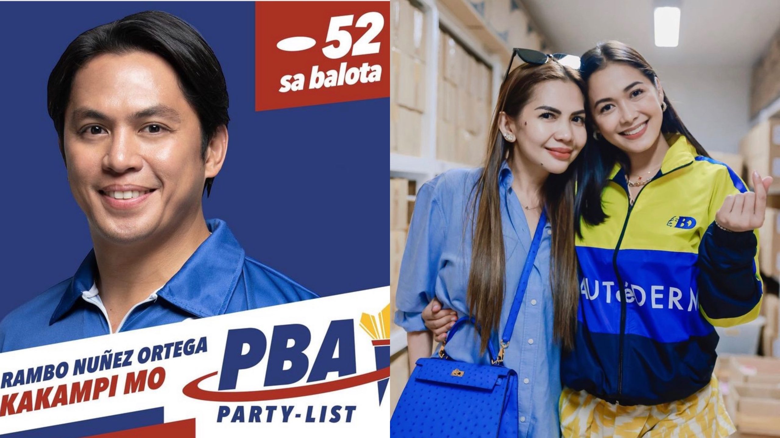 PBA Party-list supports Filipino athletes, artists; Rhea Tan tours couple Maja, Rambo in Angeles