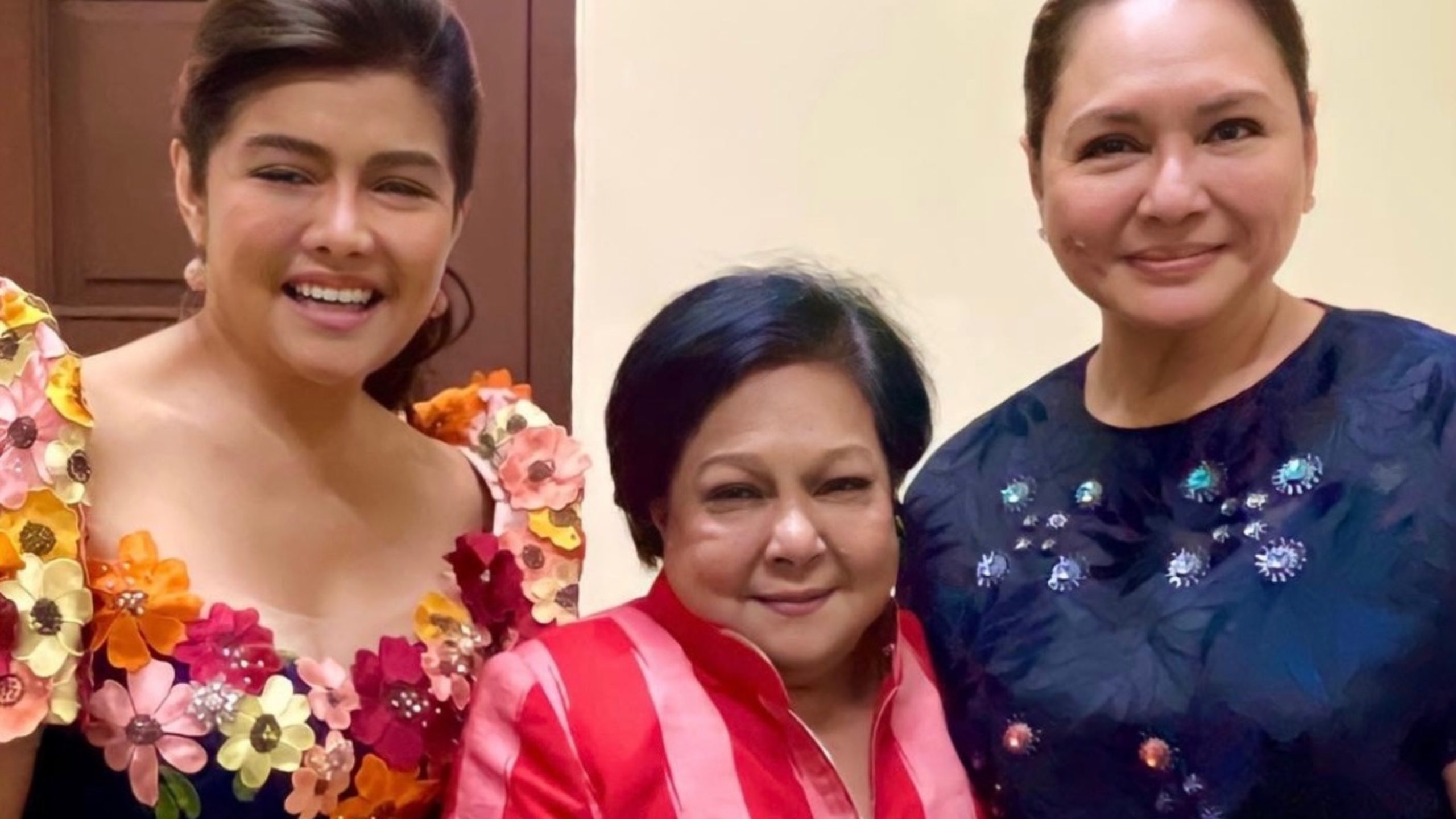 Imee gets FAMAS trophy, reunites with Nora, Charo