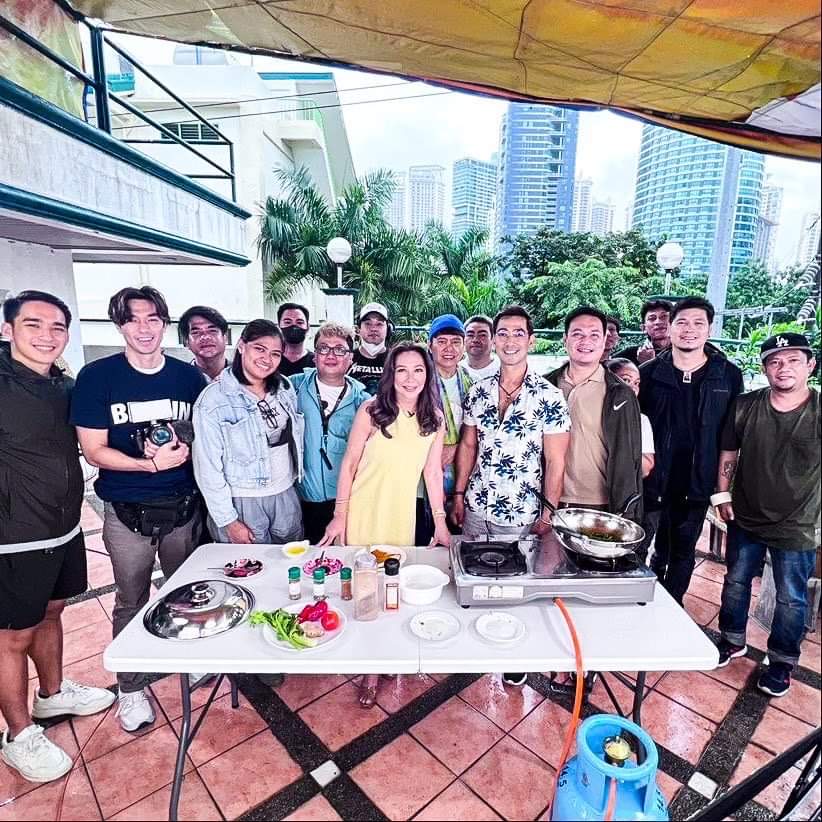 Korina Sanchez discovers Raymond Bagatsing’s love for vegetarian dishes