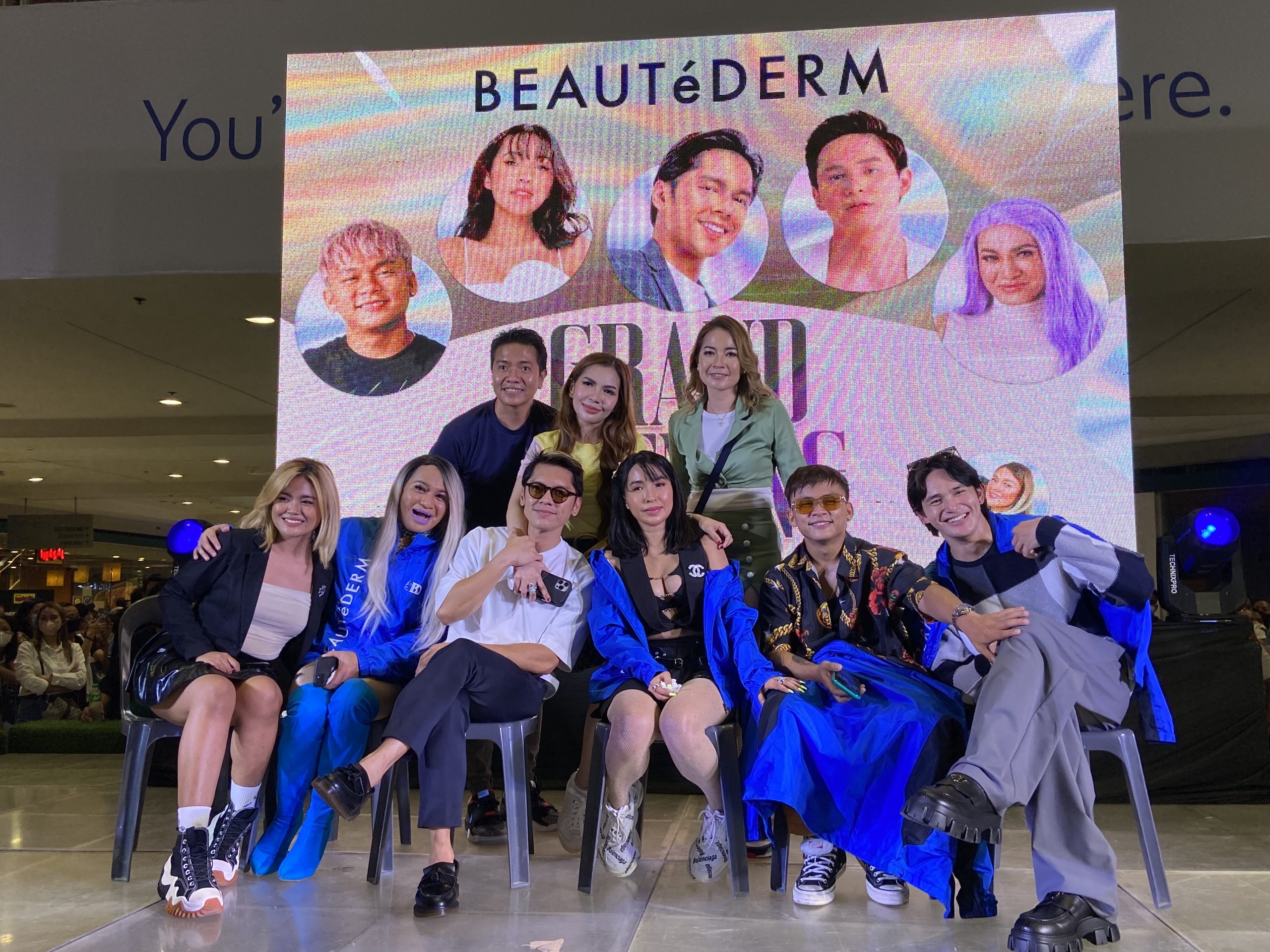 Beautéderm scores another jam-packed mall tour record with Jelai, Carlo, Ruru