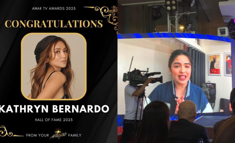 Anak TV honors Kathryn Bernardo, Andrea Brillantes