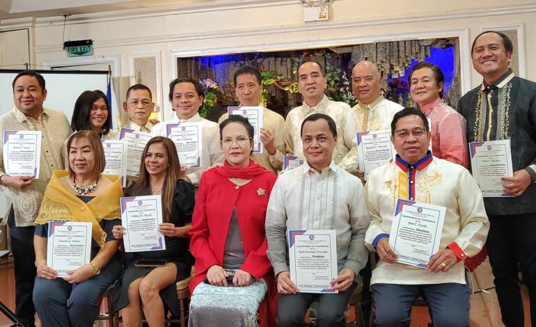 PMPC inducts new set of officers