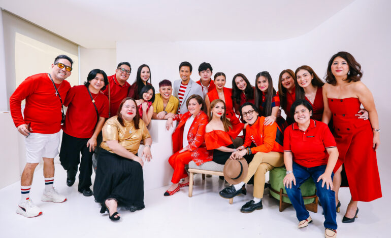 Beautéderm founder Rhea Tan celebrates CNY with stars Sylvia, Carlo, Sam