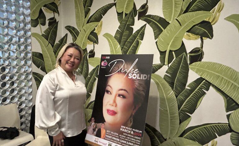 Music legend Dulce promotes ‘Solid’ concert