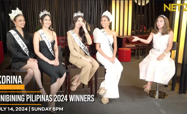 Korina Sanchez meets Bb. Pilipinas 2024 queens