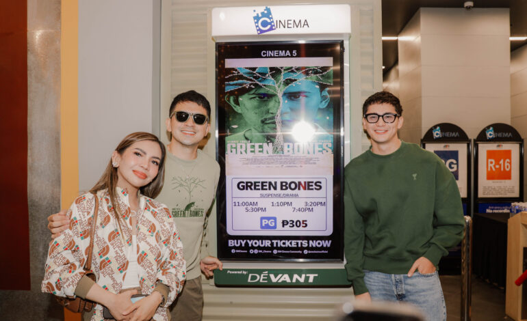 Rhea Tan praises ‘Green Bones’ stars Dennis, Ruru, hosts block screening